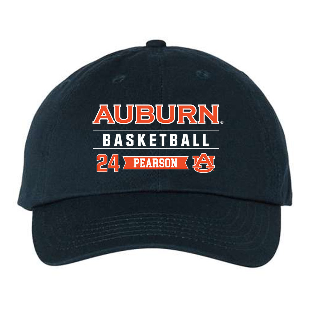 Auburn - NCAA Men's Basketball : Bradley Pearson - Dad Hat-0
