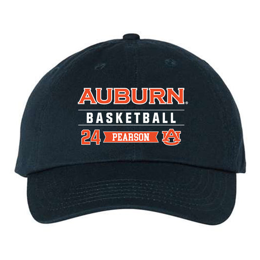 Auburn - NCAA Men's Basketball : Bradley Pearson - Dad Hat-0