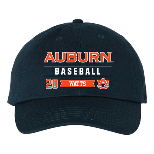 Auburn - NCAA Baseball : Dylan Watts - Dad Hat