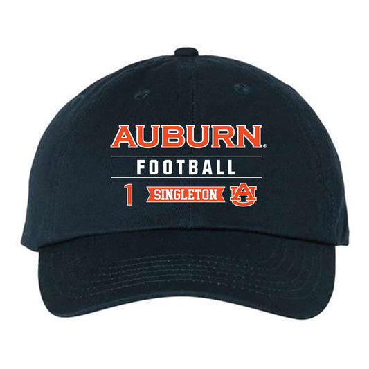 Auburn - NCAA Football : Eric Singleton - Dad Hat-0