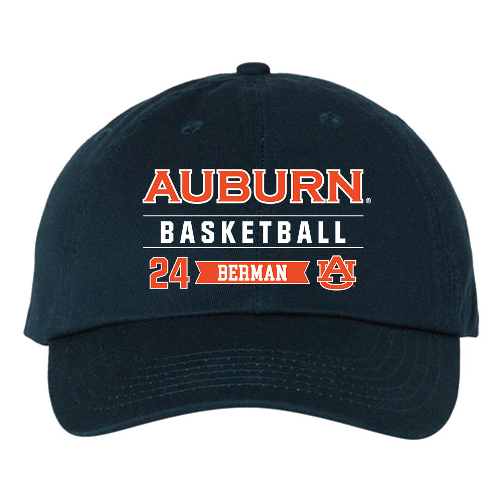 Auburn - NCAA Men's Basketball : Lior Berman - Classic Dad Hat