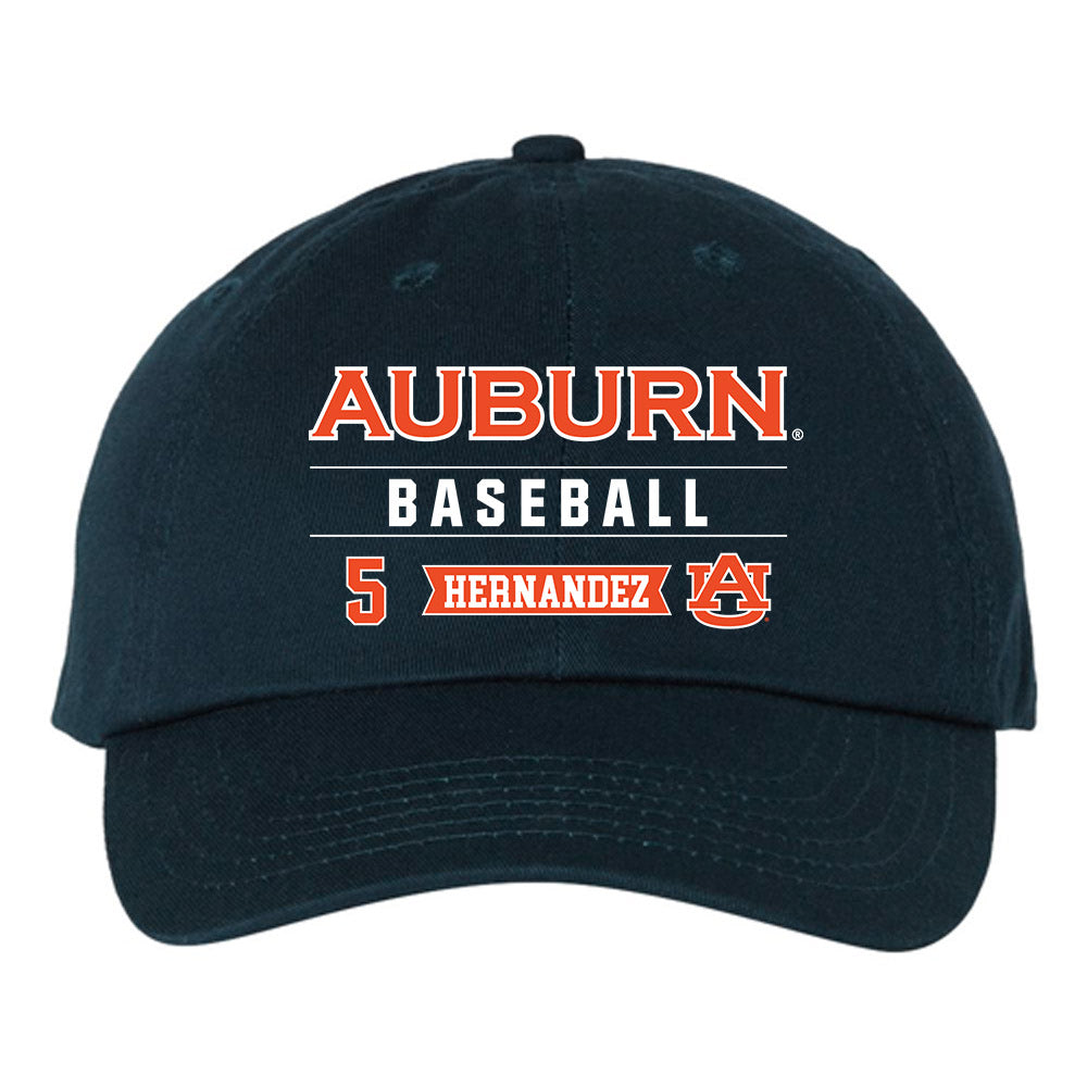 Auburn - NCAA Baseball : Javon Hernandez - Classic Dad Hat