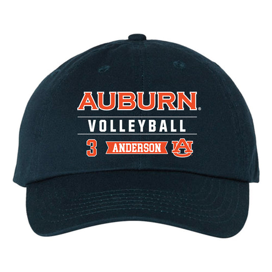 Auburn - NCAA Women's Volleyball : Akasha Anderson - Classic Dad Hat