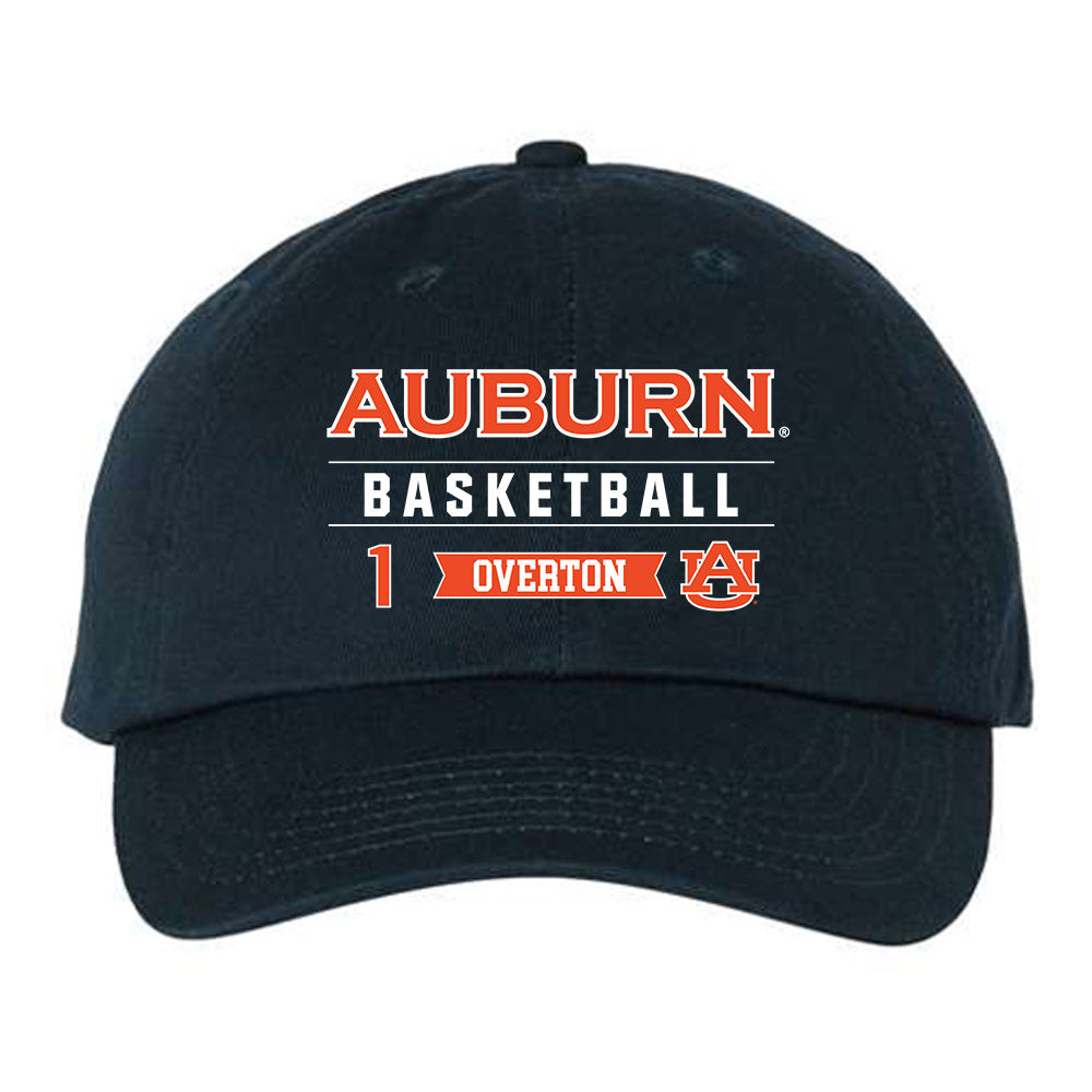 Auburn - NCAA Men's Basketball : Kevin Overton - Dad Hat-0