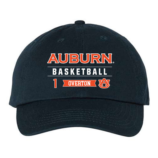 Auburn - NCAA Men's Basketball : Kevin Overton - Dad Hat-0