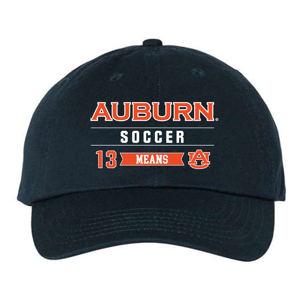 Auburn - NCAA Women's Soccer : Asha Means - Dad Hat-0