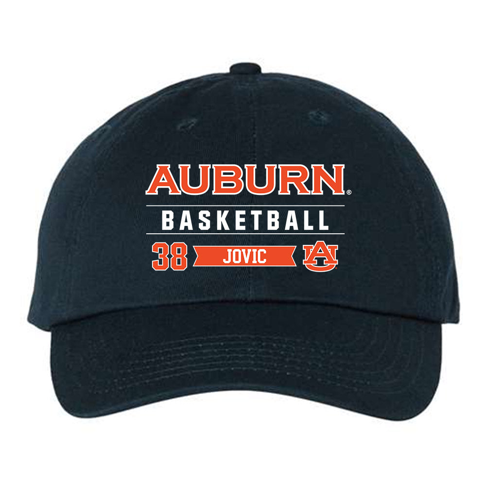 Auburn - NCAA Men's Basketball : Filip Jovic - Dad Hat-0