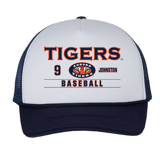 Auburn - NCAA Baseball : Jett Johnston - Trucker Hat-0