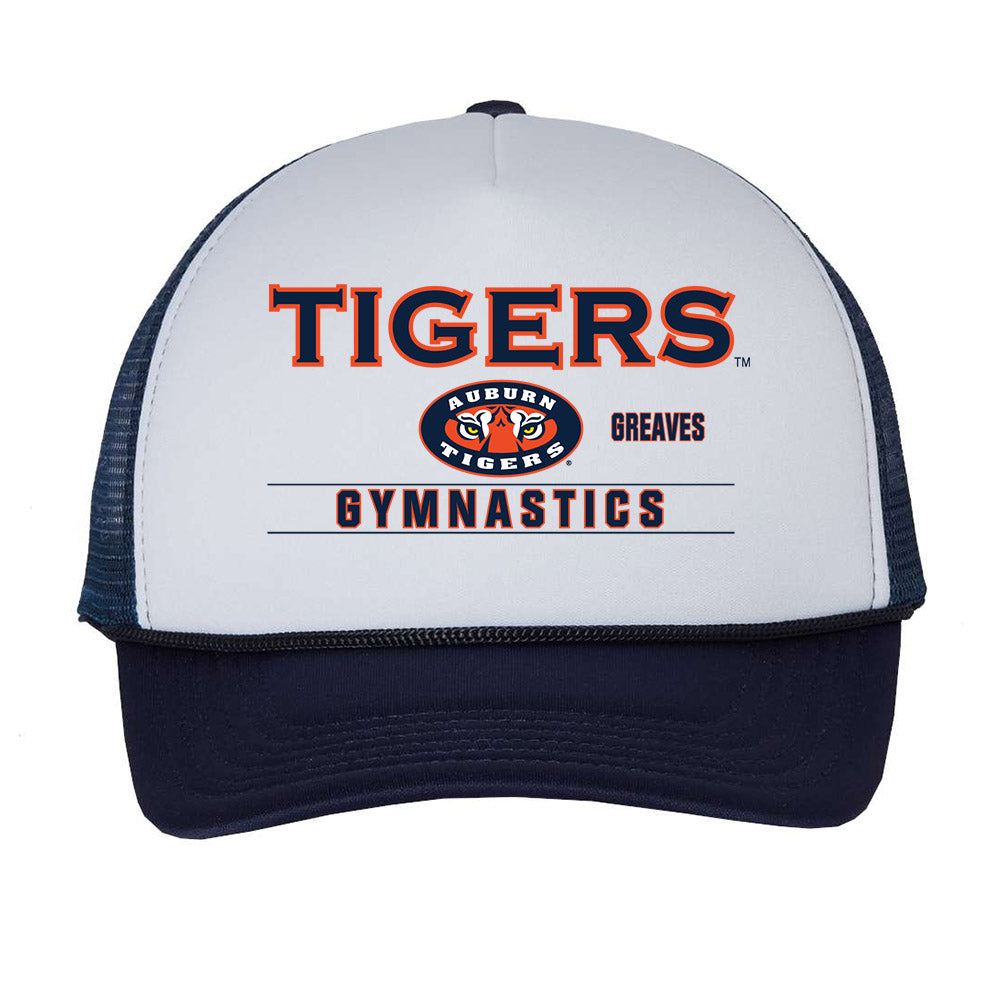 Auburn - NCAA Women's Gymnastics : Sophia Greaves - Trucker Hat-0