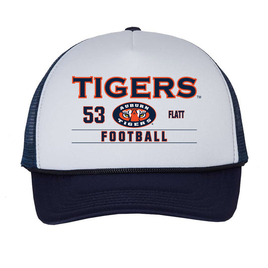 Auburn - NCAA Football : John Henry Flatt - Trucker Hat-0