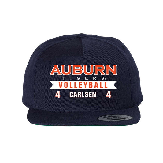 Auburn - NCAA Women's Volleyball : baileigh carlsen - Snapback Hat-0