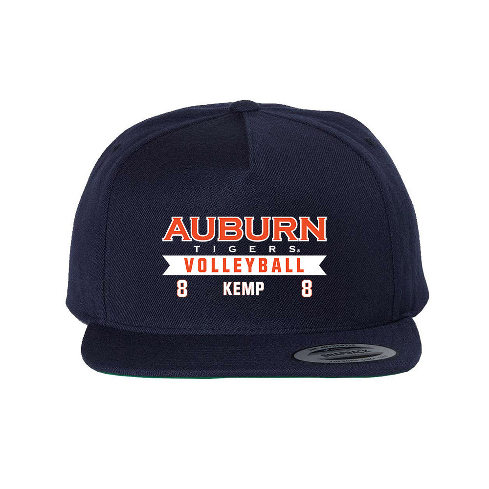 Auburn - NCAA Women's Volleyball : Kendal Kemp - Snapback Cap