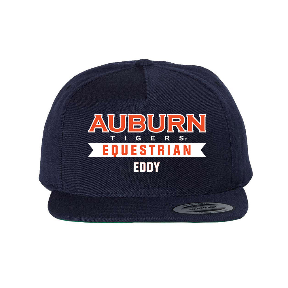 Auburn - NCAA Equestrian : Abigail Eddy - Snapback Hat-0