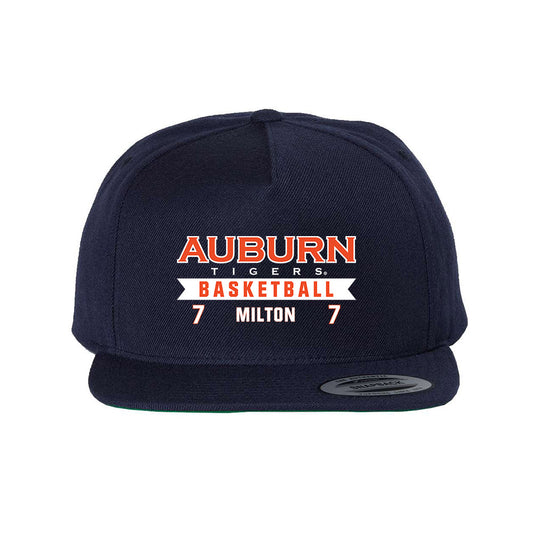 Auburn - NCAA Women's Basketball : Yakiya Milton - Snapback Hat