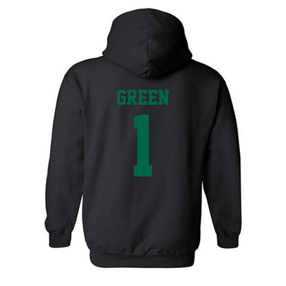 USF - NCAA Men's Basketball : De'Ante Green - Classic Shersey Hooded Sweatshirt