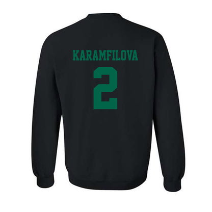 USF - NCAA Women's Basketball : Yana Karamfilova - Classic Shersey Crewneck Sweatshirt-1