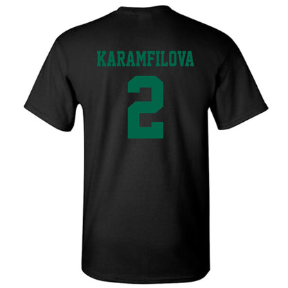 USF - NCAA Women's Basketball : Yana Karamfilova - Classic Shersey T-Shirt-1