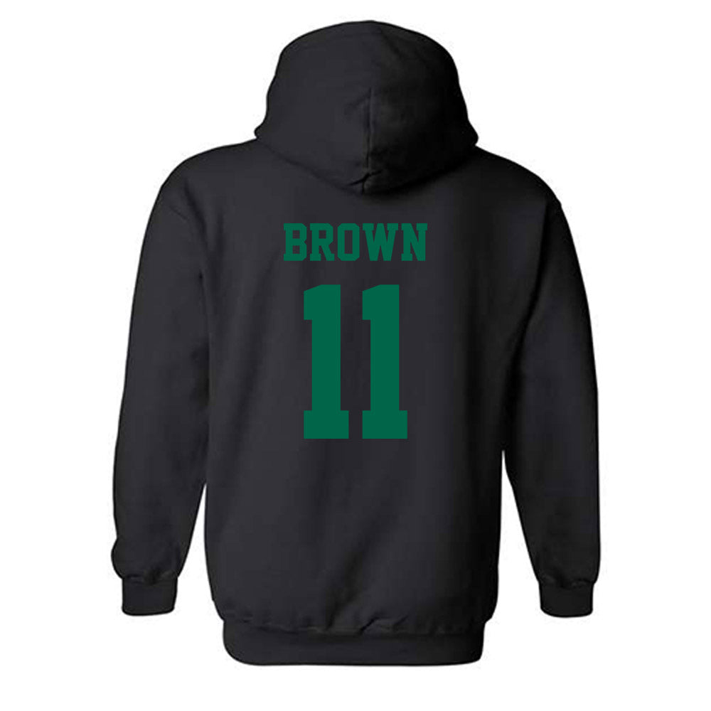 USF - NCAA Men's Basketball : CJ Brown - Classic Shersey Hooded Sweatshirt