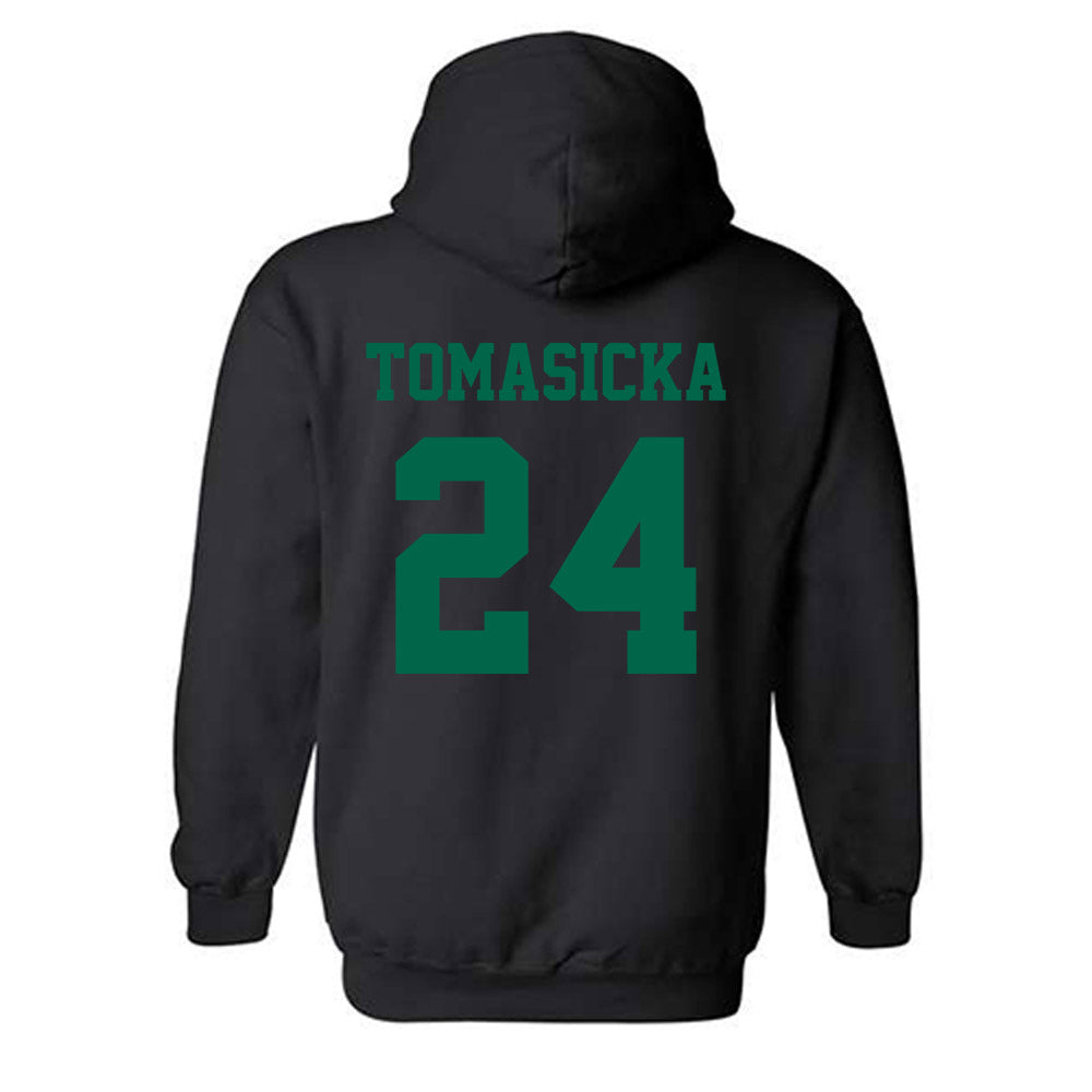 USF - NCAA Women's Basketball : Raina Tomasicka - Classic Shersey Hooded Sweatshirt-1