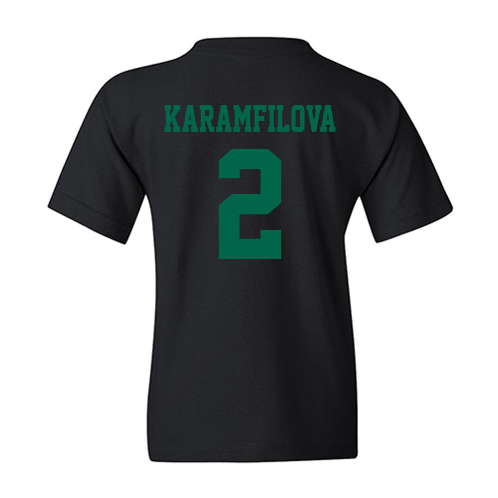USF - NCAA Women's Basketball : Yana Karamfilova - Classic Shersey Youth T-Shirt-1