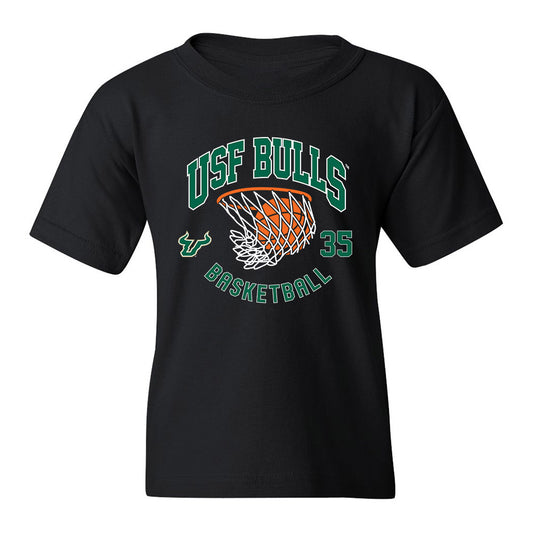 USF - NCAA Men's Basketball : Taj Glover - Classic Shersey Youth T-Shirt