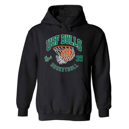 USF - NCAA Men's Basketball : Izaiyah Nelson - Classic Shersey Hooded Sweatshirt-0