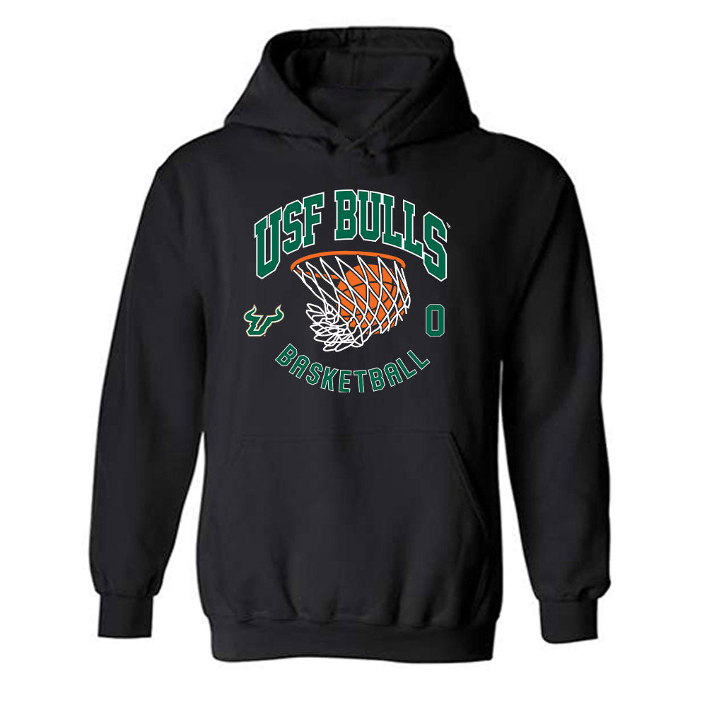 USF - NCAA Men's Basketball : Jayden Reid - Hooded Sweatshirt Classic Shersey