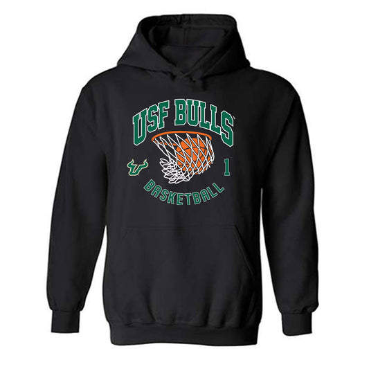 USF - NCAA Women's Basketball : Katie Davidson - Classic Shersey Hooded Sweatshirt-0