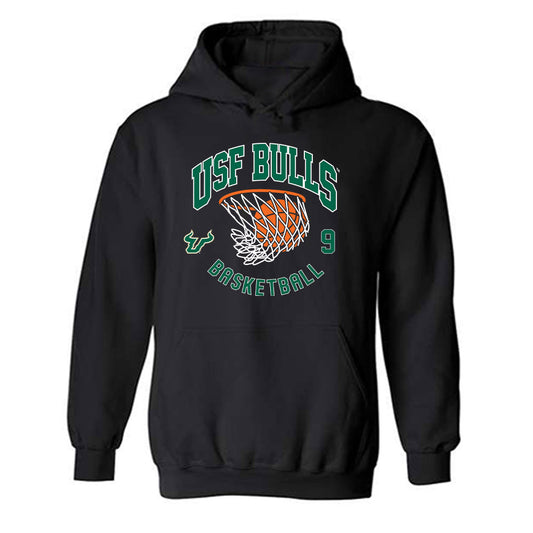 USF - NCAA Women's Basketball : Janette Aarnio - Classic Shersey Hooded Sweatshirt-0