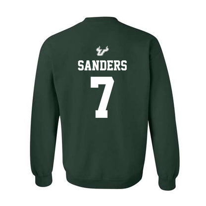 USF - NCAA Men's Basketball : Caleb Sanders - Classic Shersey Crewneck Sweatshirt-1