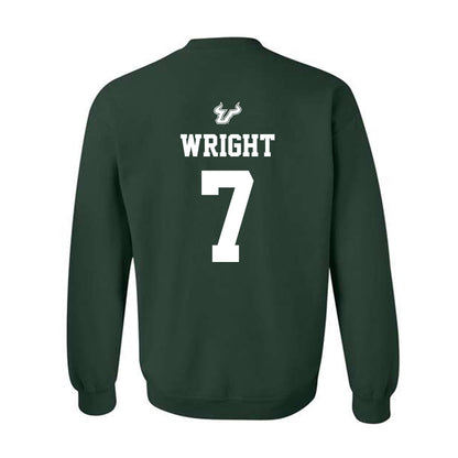 USF - NCAA Men's Basketball : Kam Wright - Classic Shersey Crewneck Sweatshirt