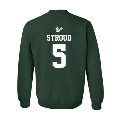 USF - NCAA Men's Basketball : Brandon Stroud - Crewneck Sweatshirt Classic Shersey