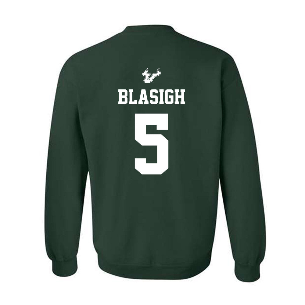 USF - NCAA Women's Basketball : Vittoria Blasigh - Classic Shersey Crewneck Sweatshirt-1