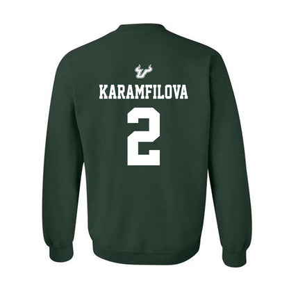 USF - NCAA Women's Basketball : Yana Karamfilova - Classic Shersey Crewneck Sweatshirt-1