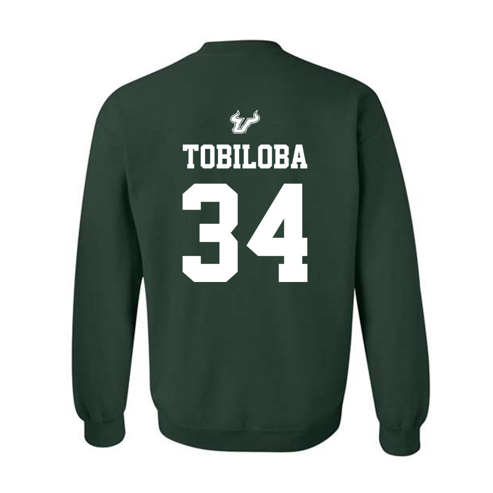 USF - NCAA Men's Basketball : Daniel Tobiloba - Classic Shersey Crewneck Sweatshirt