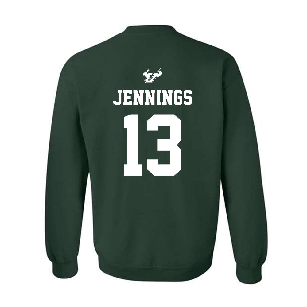 USF - NCAA Men's Basketball : Kasen Jennings - Classic Shersey Crewneck Sweatshirt