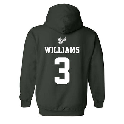 USF - NCAA Men's Basketball : Jimmie Williams - Classic Shersey Hooded Sweatshirt