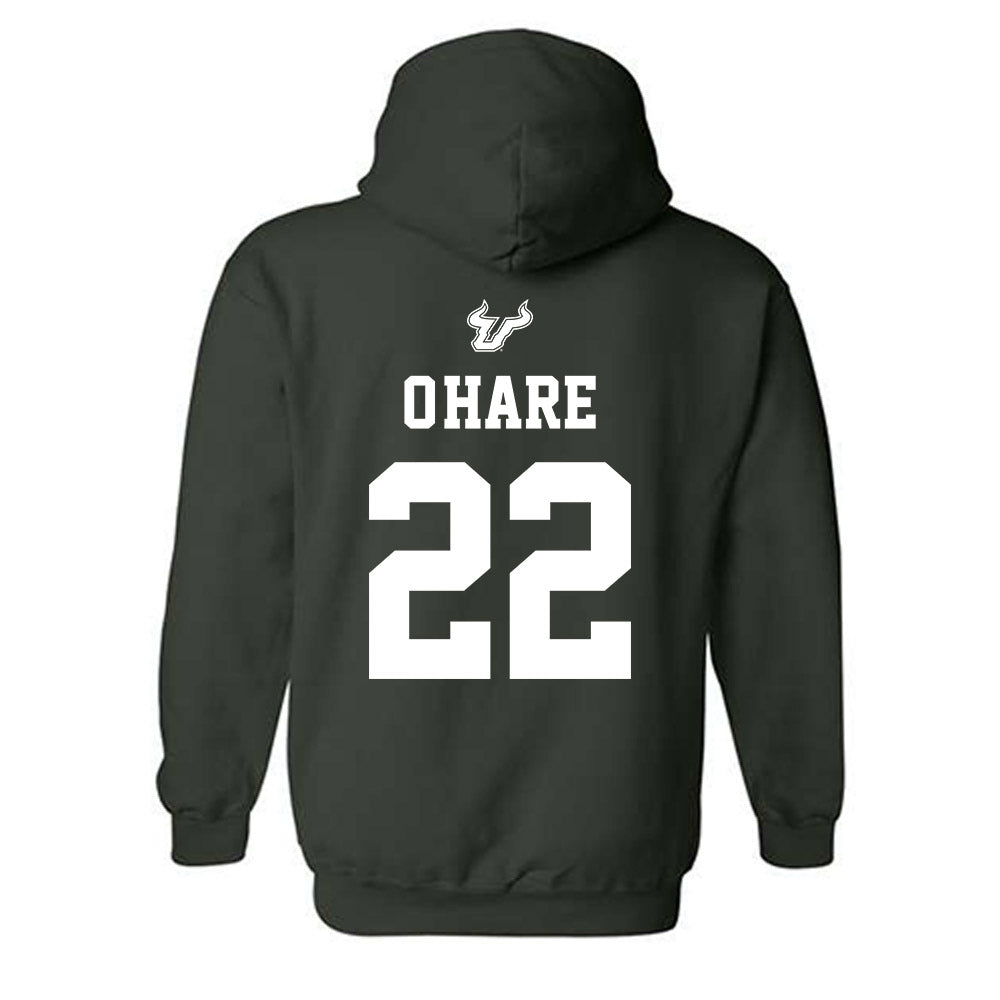 USF - NCAA Men's Basketball : Kyle O'Hare - Classic Shersey Hooded Sweatshirt