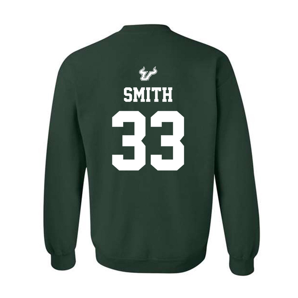 USF - NCAA Men's Basketball : Nic Smith - Classic Shersey Crewneck Sweatshirt-1