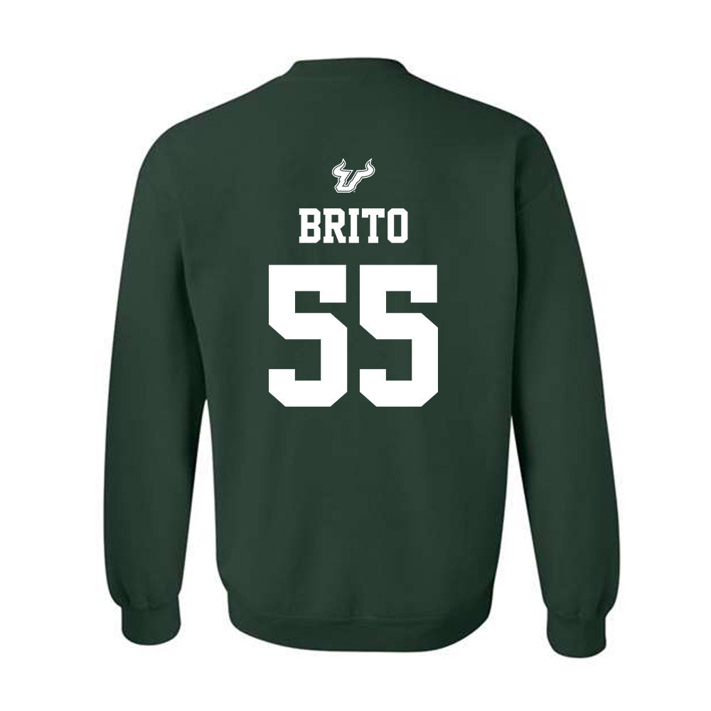 USF - NCAA Women's Basketball : Carla Brito - Classic Shersey Crewneck Sweatshirt-1