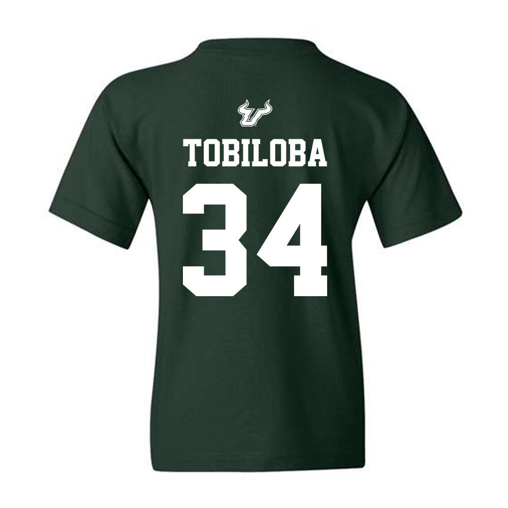 USF - NCAA Men's Basketball : Daniel Tobiloba - Classic Shersey Youth T-Shirt