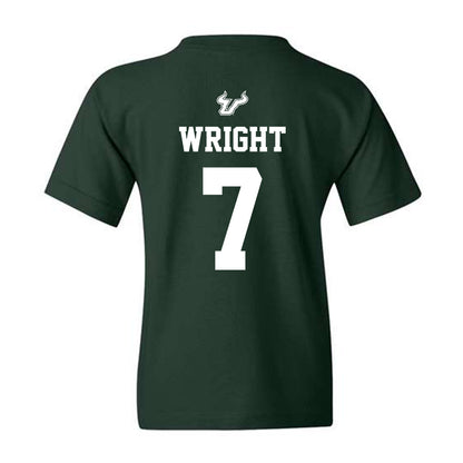 USF - NCAA Men's Basketball : Kam Wright - Classic Shersey Youth T-Shirt