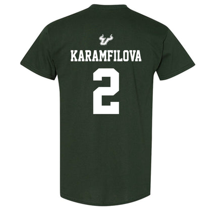 USF - NCAA Women's Basketball : Yana Karamfilova - Classic Shersey T-Shirt-1