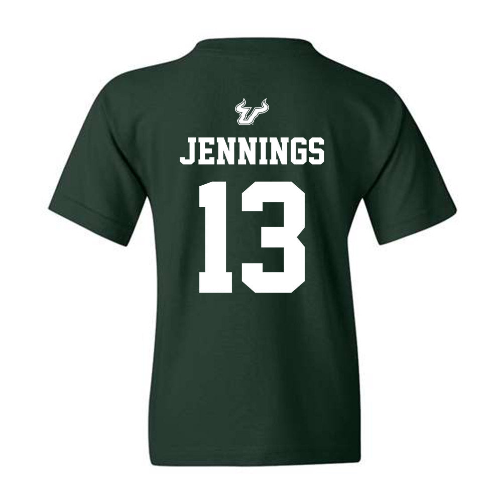 USF - NCAA Men's Basketball : Kasen Jennings - Classic Shersey Youth T-Shirt