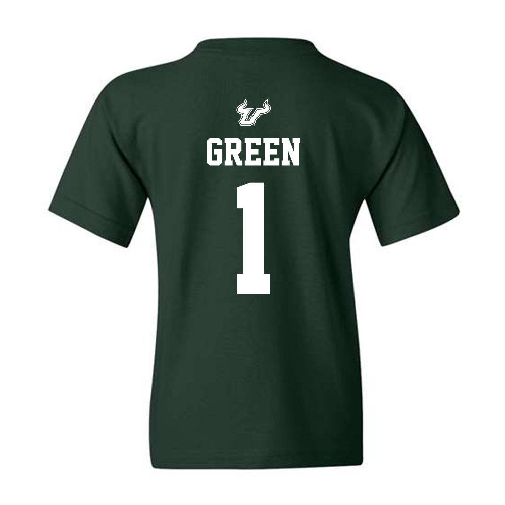 USF - NCAA Men's Basketball : De'Ante Green - Classic Shersey Youth T-Shirt