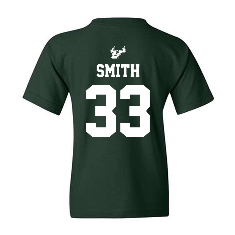 USF - NCAA Men's Basketball : Nic Smith - Classic Shersey Youth T-Shirt-1