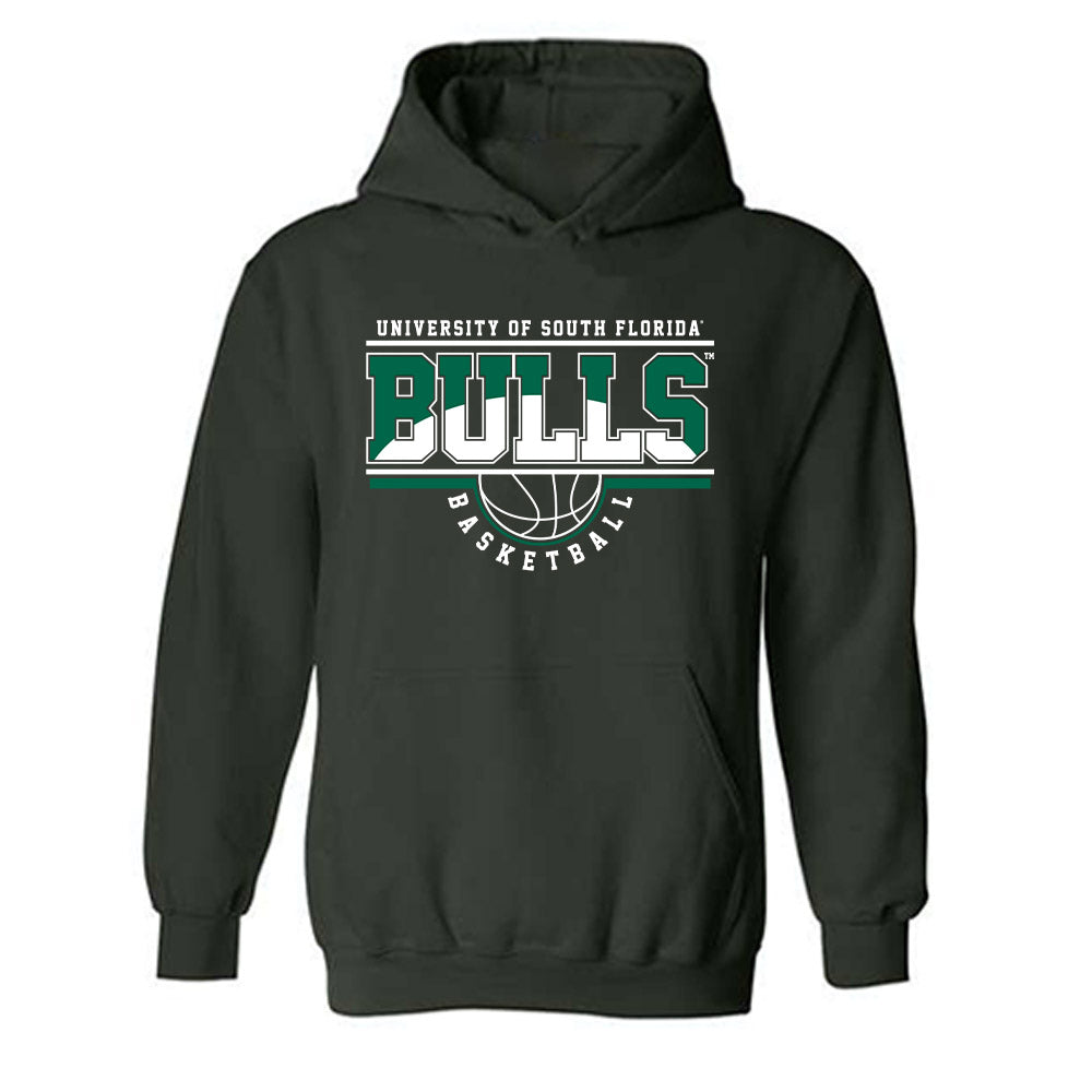 USF - NCAA Women's Basketball : Yana Karamfilova - Classic Shersey Hooded Sweatshirt-0