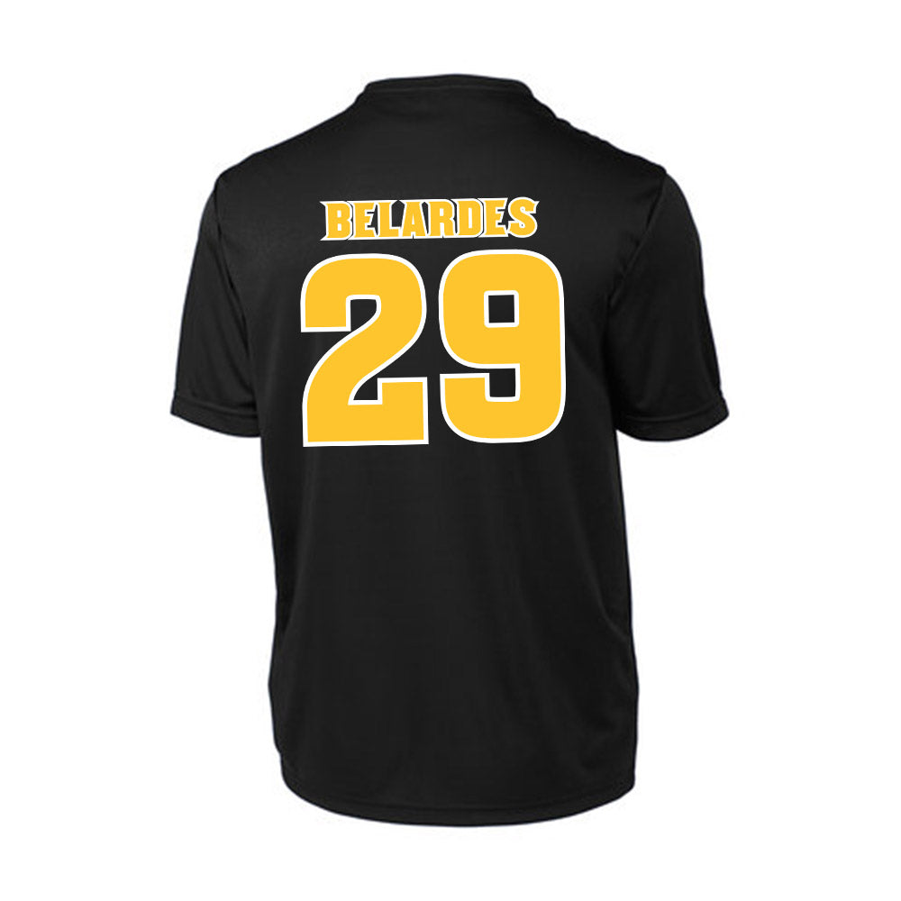 Arizona State - NCAA Baseball : Alec Belardes - Black Activewear T-Shirt