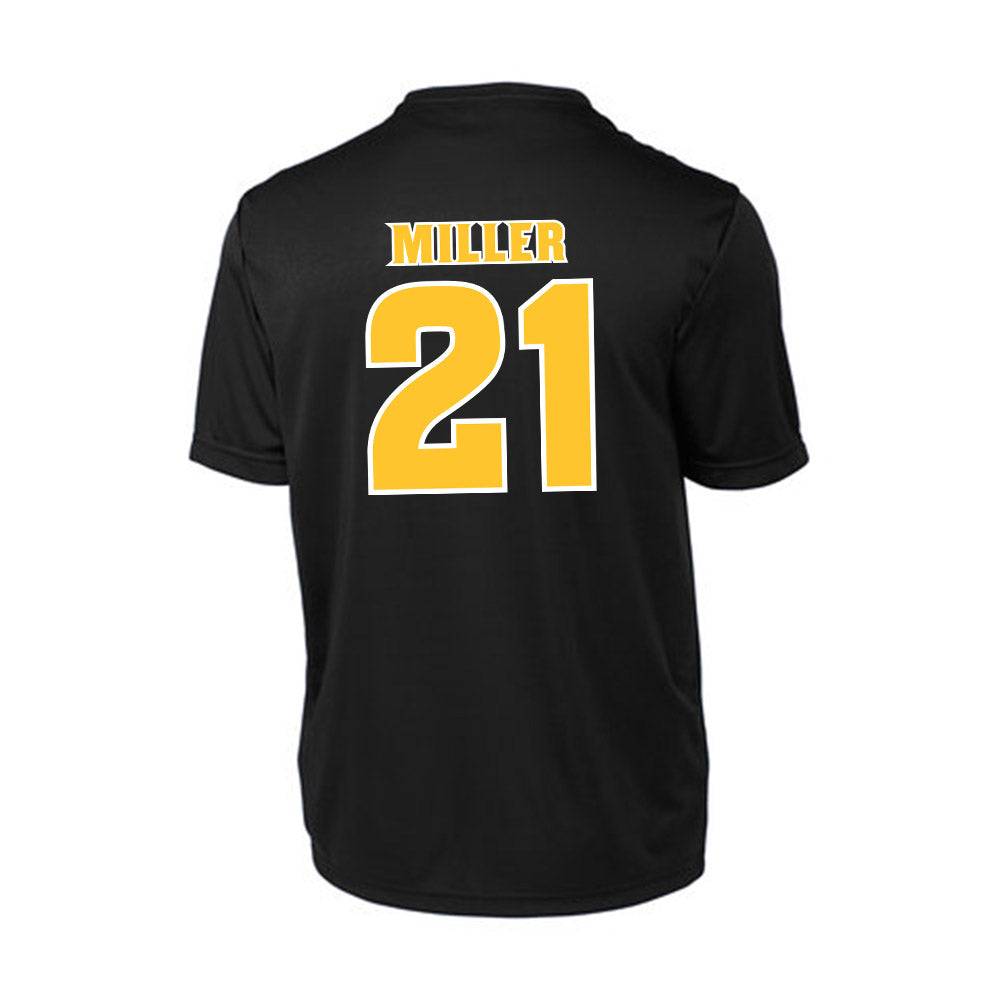 Arizona State - NCAA Women's Basketball : Hanna Miller - Black Activewear T-Shirt