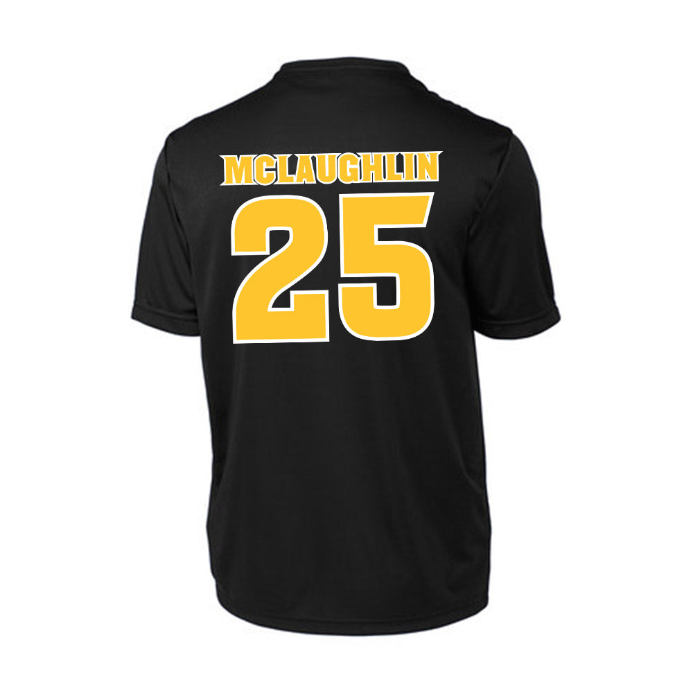 Arizona State - NCAA Women's Volleyball : Maddie McLaughlin - Black Activewear T-Shirt